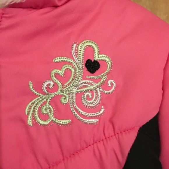 London Fog 12M Pink Coat - Picture 4 of 6